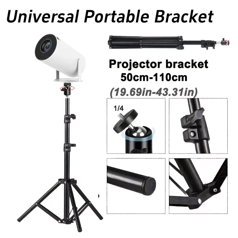110Cm Universal Portable Bracket for Magcubic HY300 Pro Projector Tripod Stand Mount for Magcubic Hy320Mini Projector